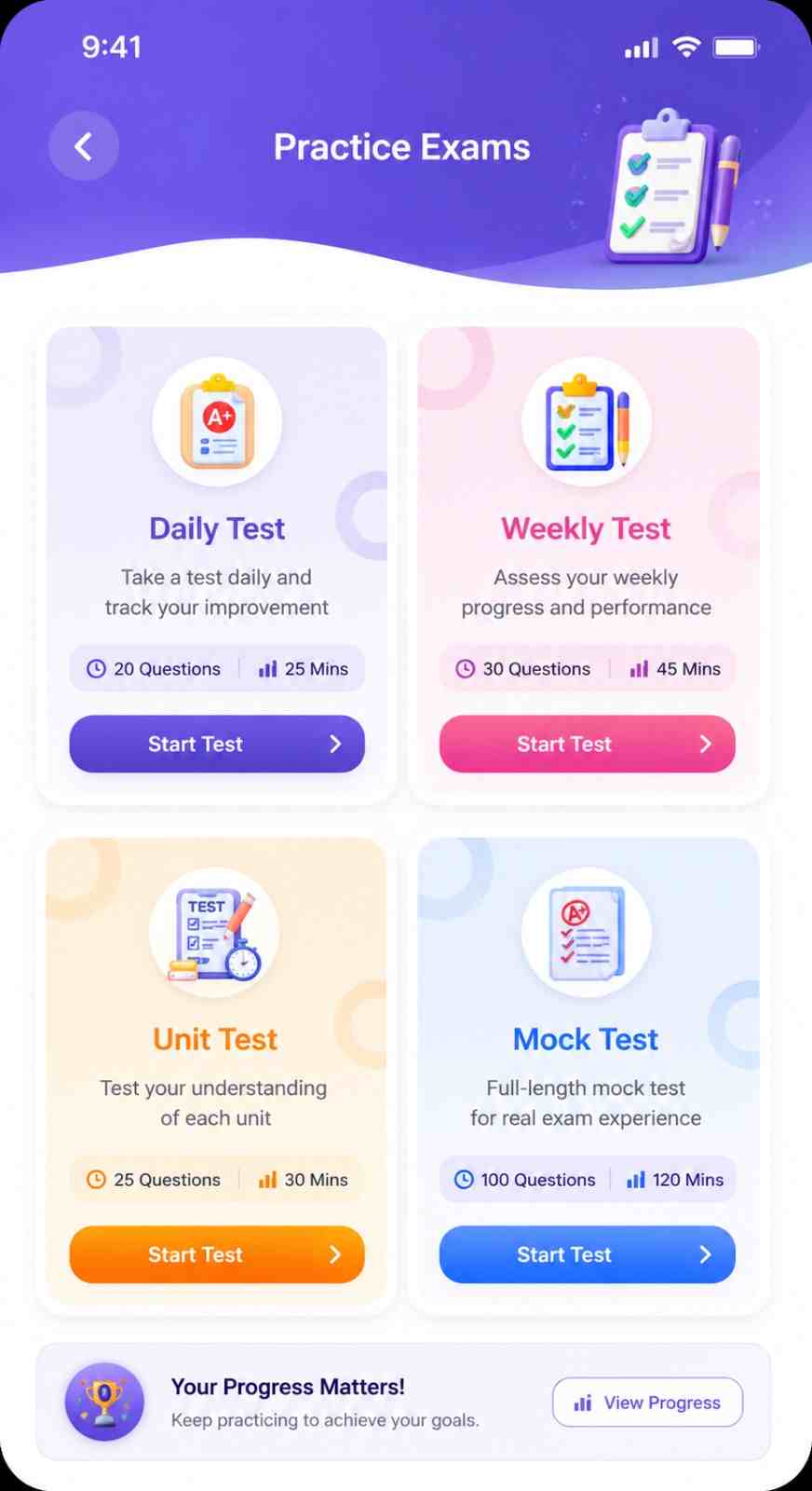 Eduooz Home Dashboard